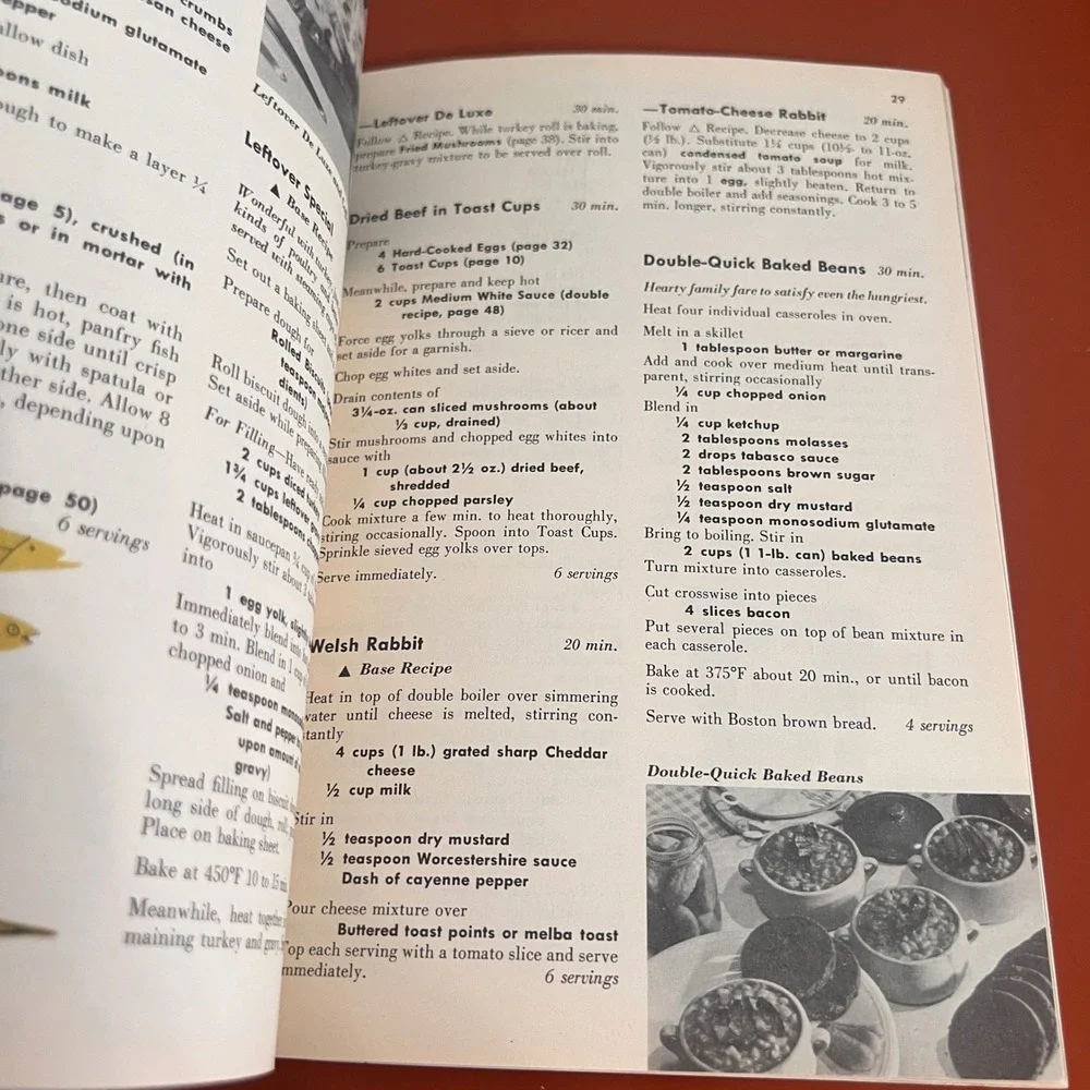 Vintage Quick Dishes for the Woman in a Hurry Cookbook Culinary Arts Institute